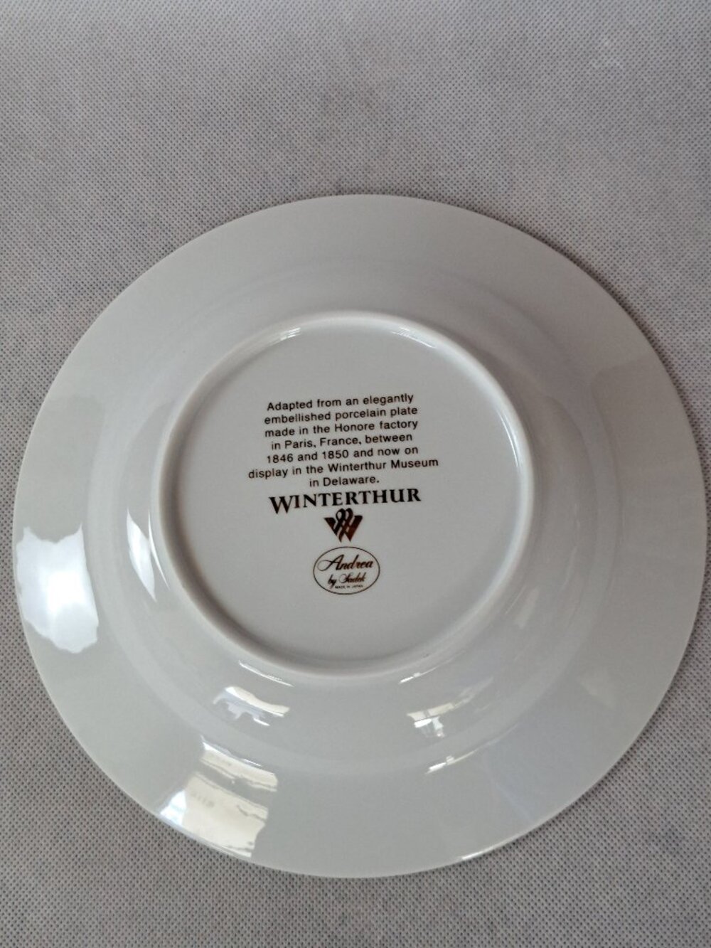 Andrea By Sadek Honore WINTERTHUR Four Salad Plates 8.25" - Picture 12 of 14